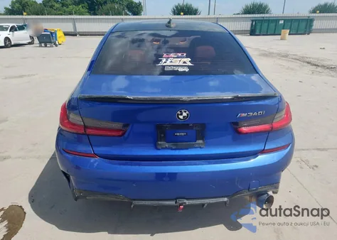 2020 BMW M340I z USA, uszkodzony, nr VIN WBA5U7C01LFH53035
